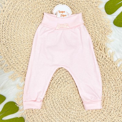  Kit 3 Calças - Estrelas no Bumbum - Rosa, Off White e Rose